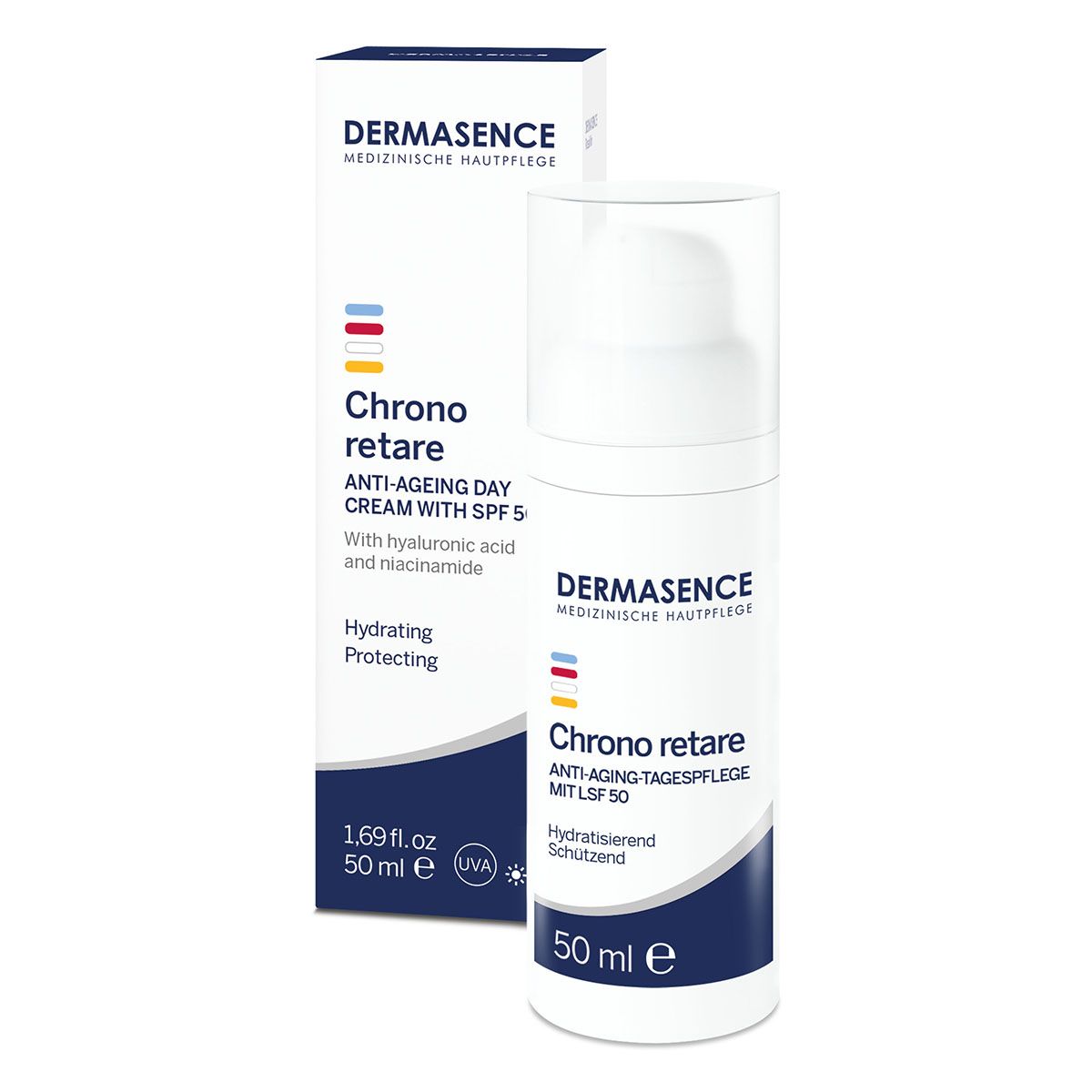 Dermasence Chrono Retare Anti-ageing Day Cream SPF 50 dagcrème 50 ml