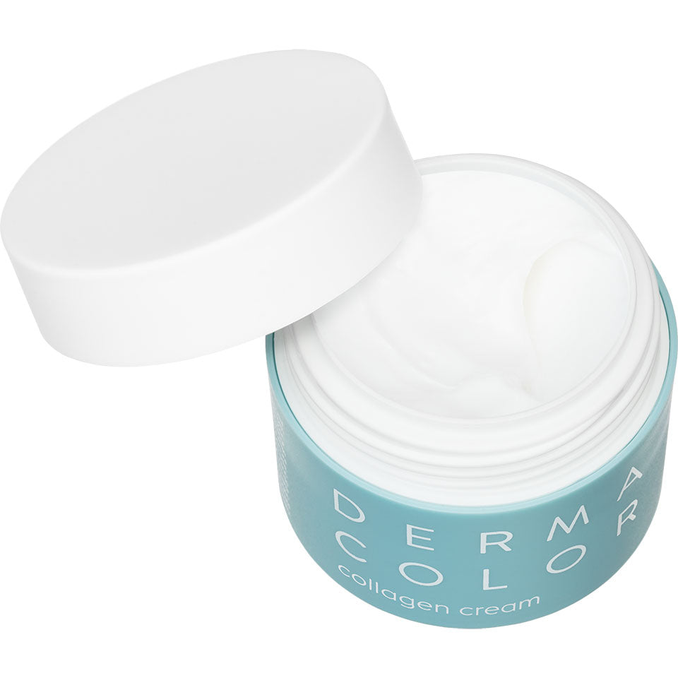 Dermacolor Collagen Cream 50 ml met geopende pot