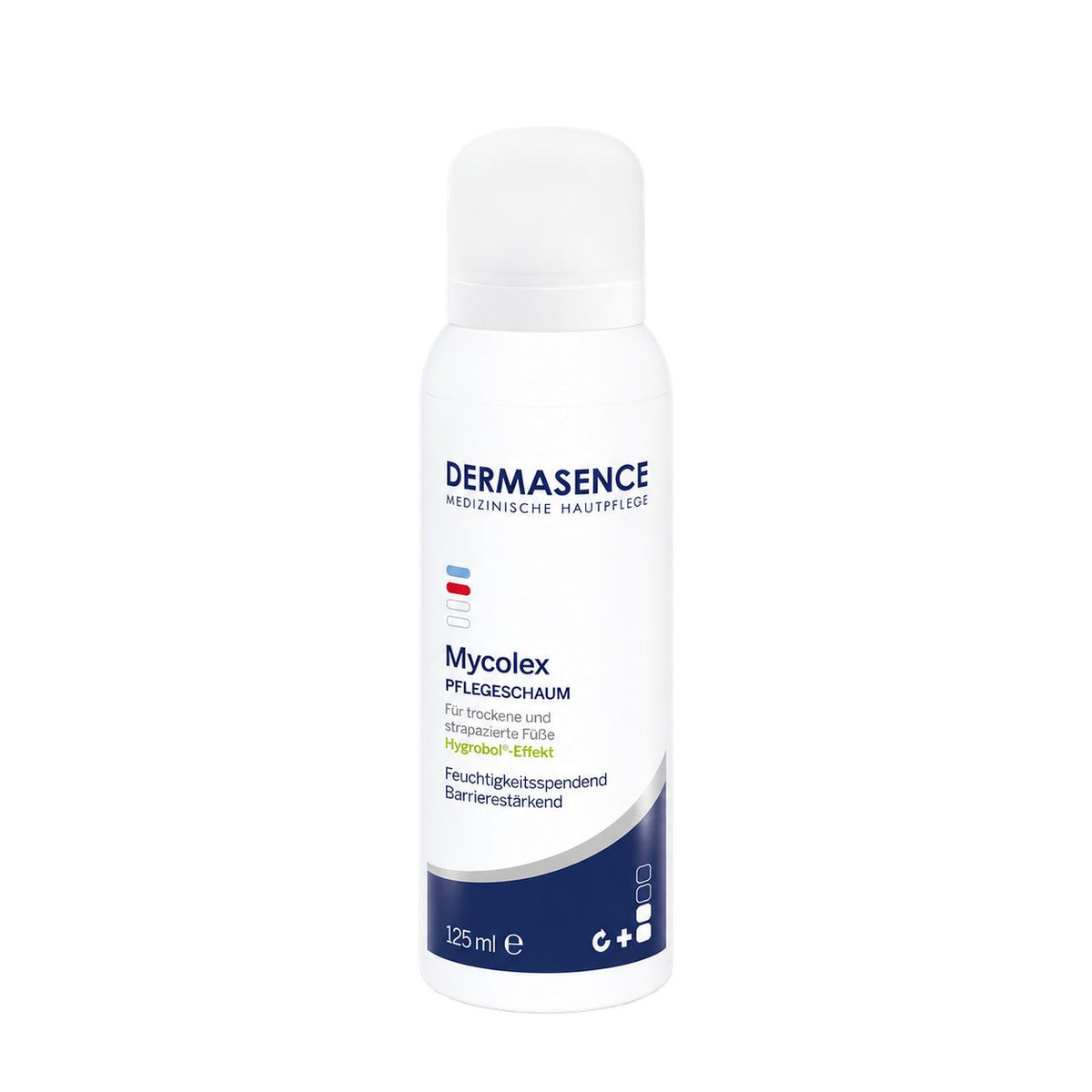 DERMASENCE Mycolex Care foam 125 ml – productverpakking