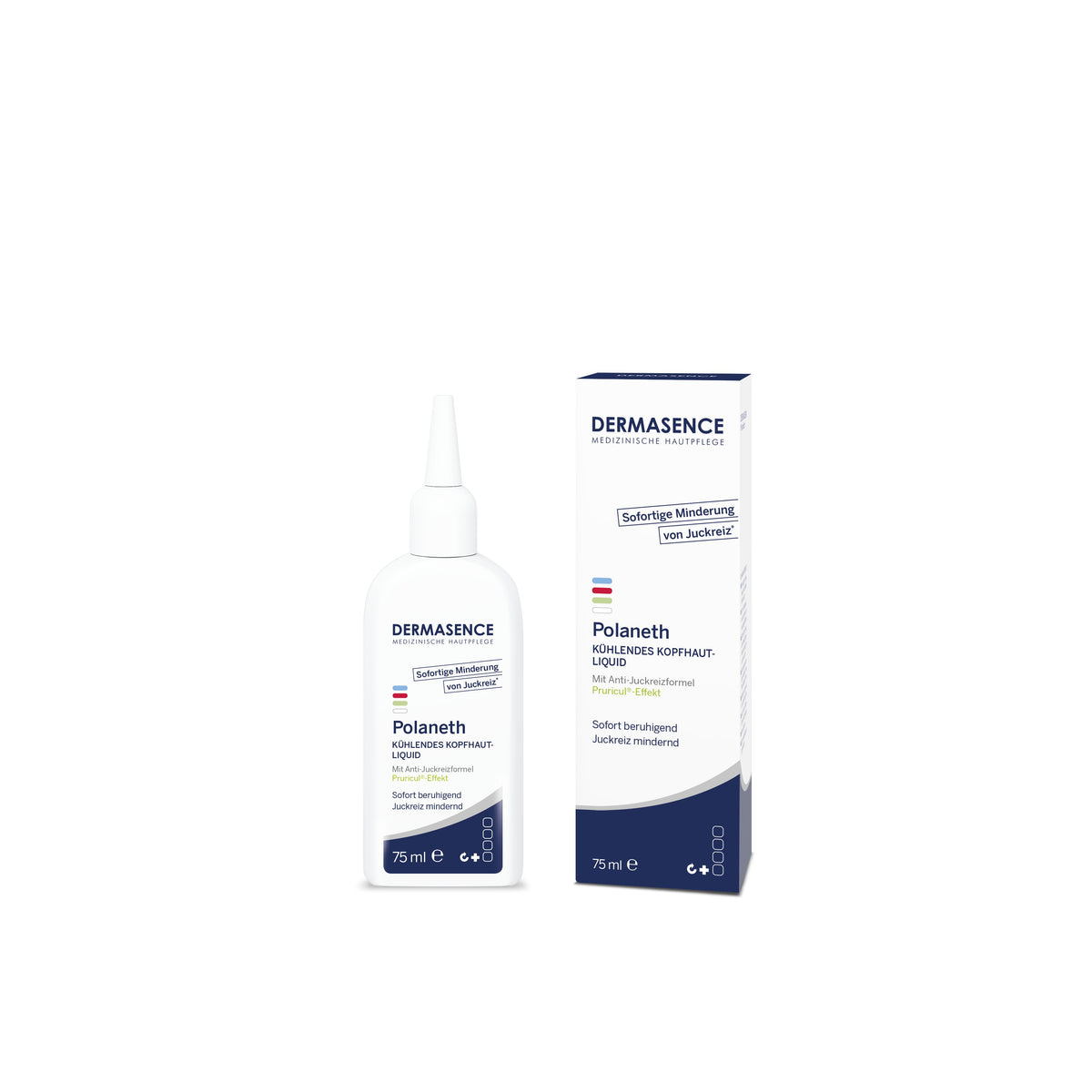 DERMASENCE Polaneth Cooling scalp liquid 75 ml – productverpakking