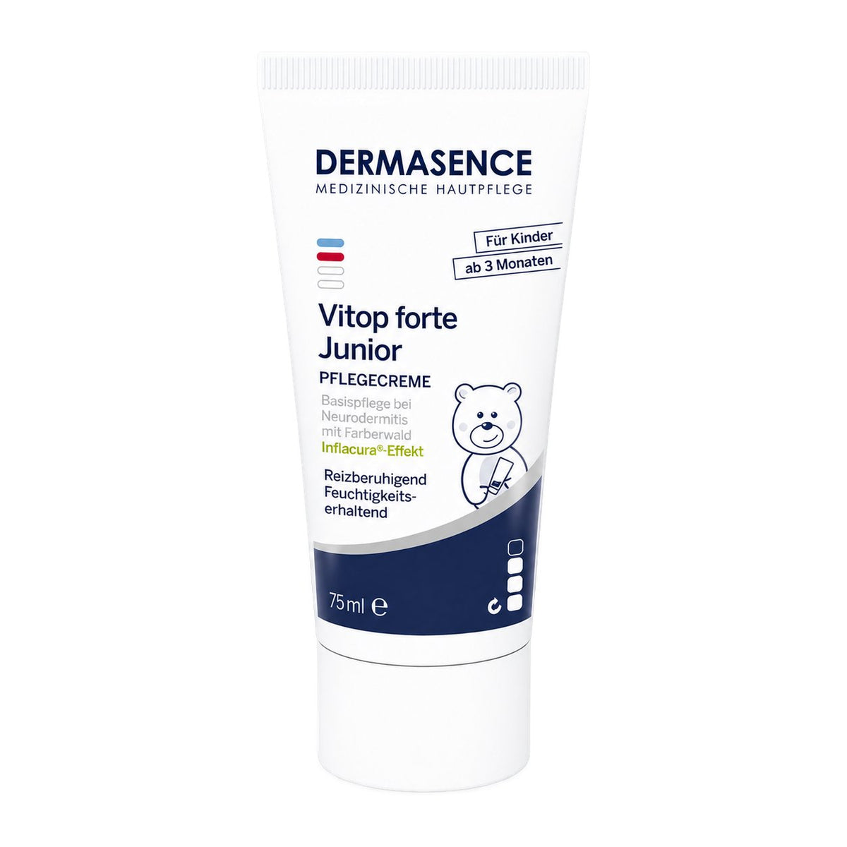 DERMASENCE Vitop forte Junior Care cream 75 ml – productverpakking